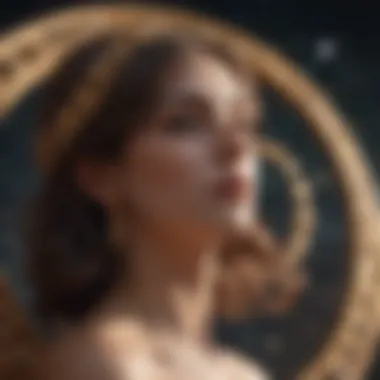 Astrological Influences Celestial body depicting the astrological influences of the day