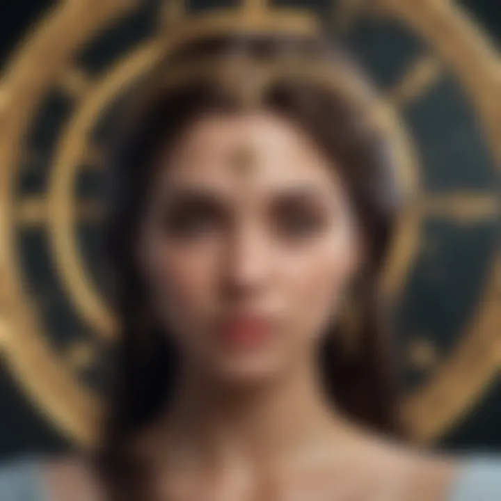 Astrological symbols representing zodiac signs