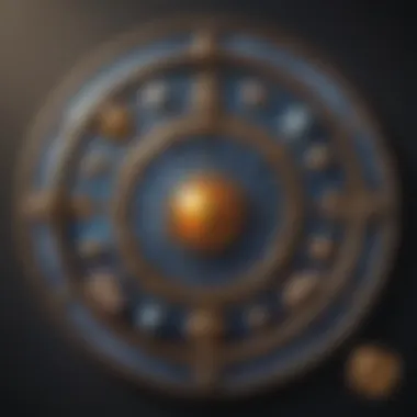 Symbols of the Zodiac and Their Meanings An astrological chart filled with symbols and planetary placements