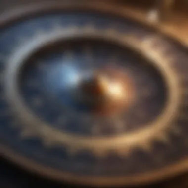 Understanding Your Natal Chart for Personal Insights A close-up of an astrological natal chart with planets and houses