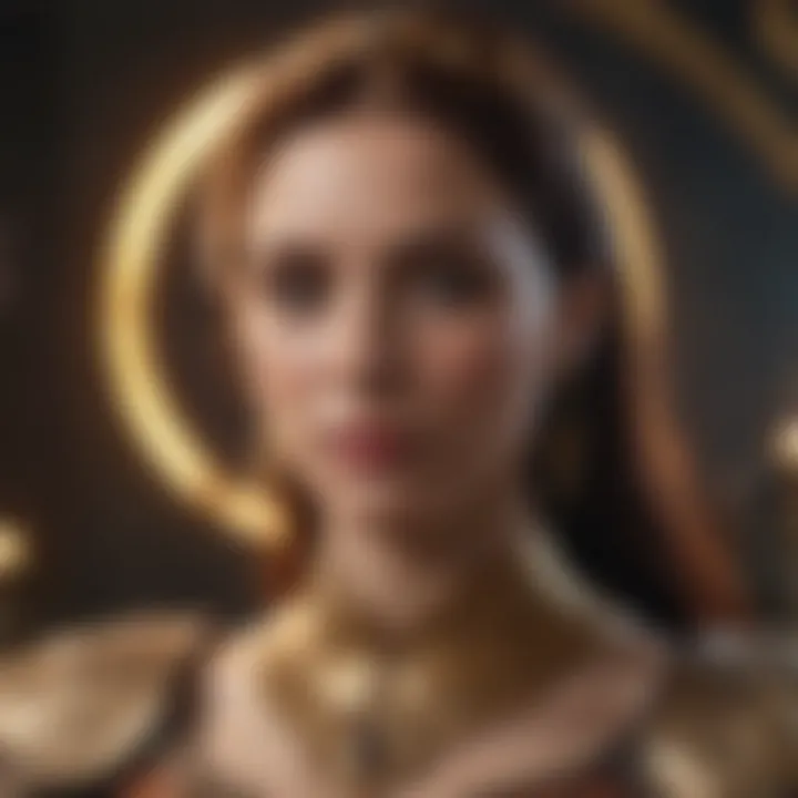 Symbolic depiction of Sagittarius traits and qualities