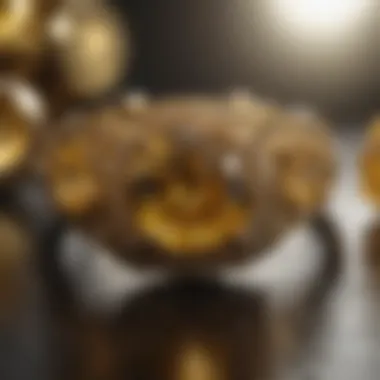 Visit Your Local Jeweler for Yellow Sapphires Local jeweler's shop with a selection of yellow sapphires