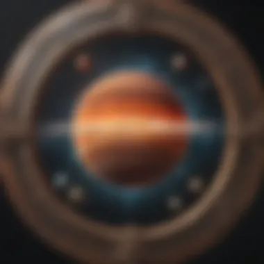 Understanding Planetary Configurations A detailed illustration of planetary aspects in astrology.