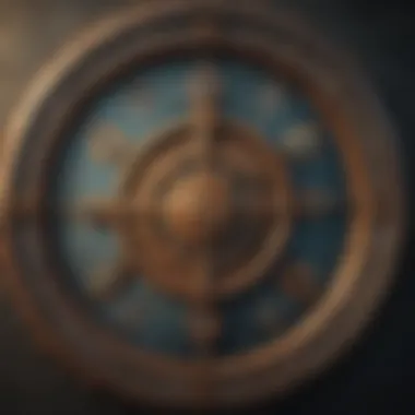Zodiac Wheel and Aspects An artistic representation of the zodiac wheel highlighting aspects.