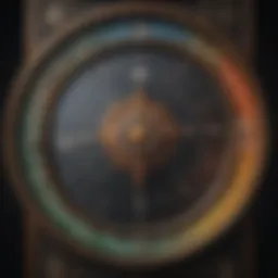 Numerology chart displaying life path calculations