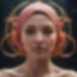 Celestial representation of the Cancer zodiac sign