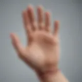 Detailed illustration of the life line in palmistry showcasing its path and characteristics