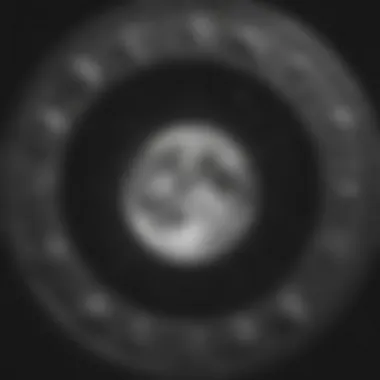 Moon Phases and Their Zodiac Significance Artistic representation of moon phases with zodiac symbolism