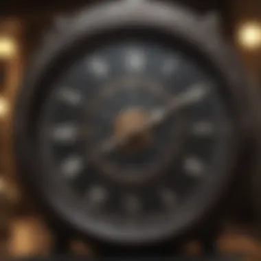 Clock Showing Precise Time of Birth Clock showing precise time of birth