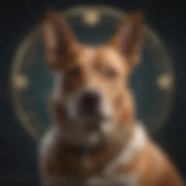 Compatibility of the Dog Zodiac Sign Artistic depiction of compatibility between Dog sign and other zodiac signs.