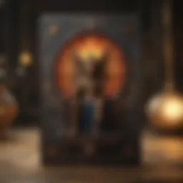 Depiction of the Thoth tarot deck showcasing vibrant symbolism