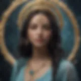 Aquarius symbol with astrological elements