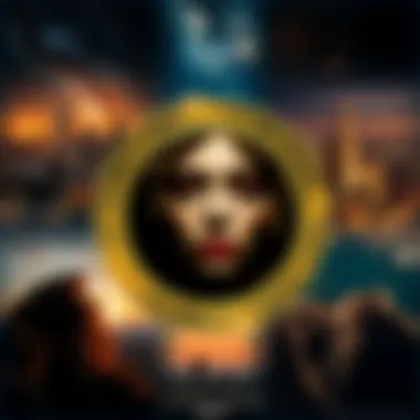 Astrological Energies in Varied Locations A collage of locations representing different astrological energies and their effects on individuals.