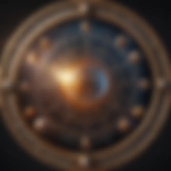 Astrological chart showcasing the alignment of celestial bodies