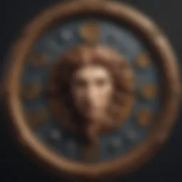 Astrological symbols representing the twelve zodiac signs