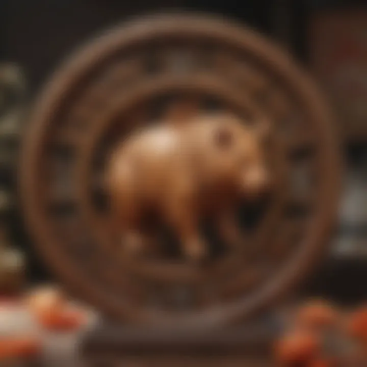 Cultural elements related to Chinese astrology, including symbols and traditions.