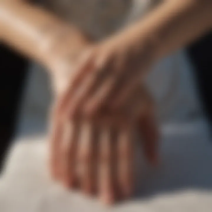 An artistic representation of the palmistry concept