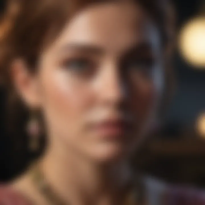 A thoughtful person contemplating ethical considerations in psychic services