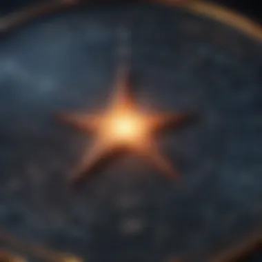 Detailed Star Chart Representation A detailed representation of a star chart with constellations and celestial bodies for a specific date