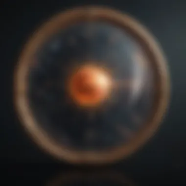 A cosmic background illustrating zodiac constellations