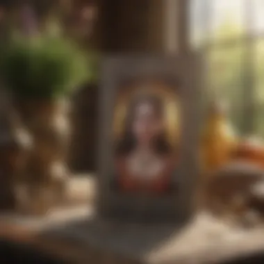 Symbolic Tarot Representation of Growth Symbolic representation of tarot cards reflecting personal growth.