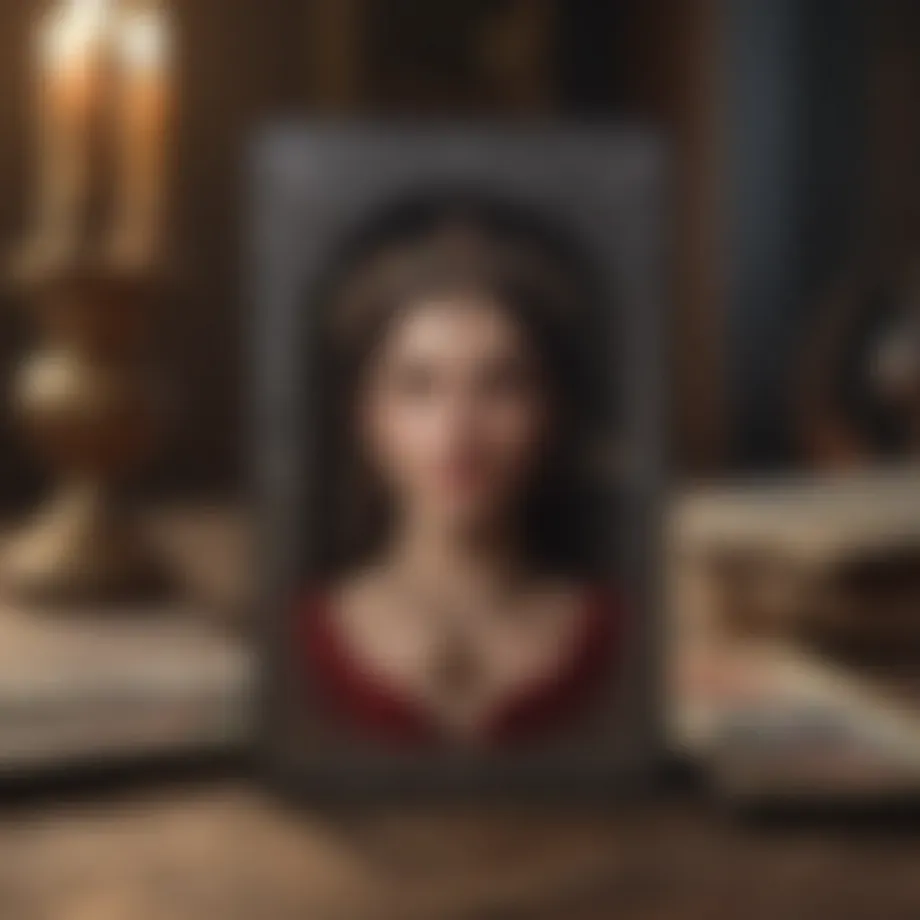 Tarot cards spread for love reading