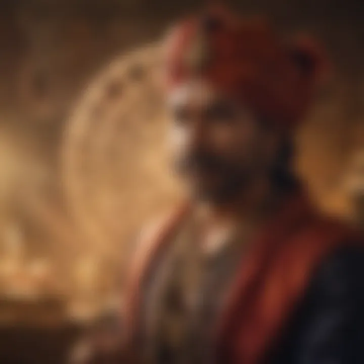 Astrologer conducting an online consultation