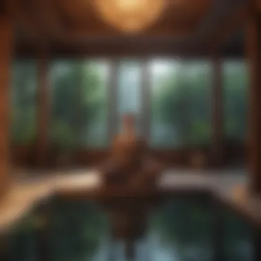 A serene environment for meditation and reflection