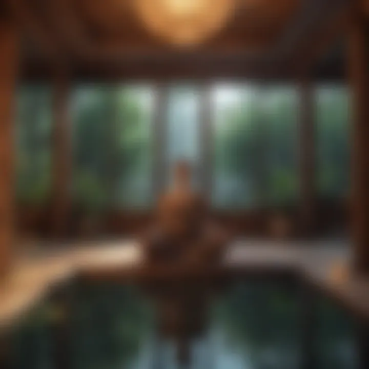 A serene environment for meditation and reflection