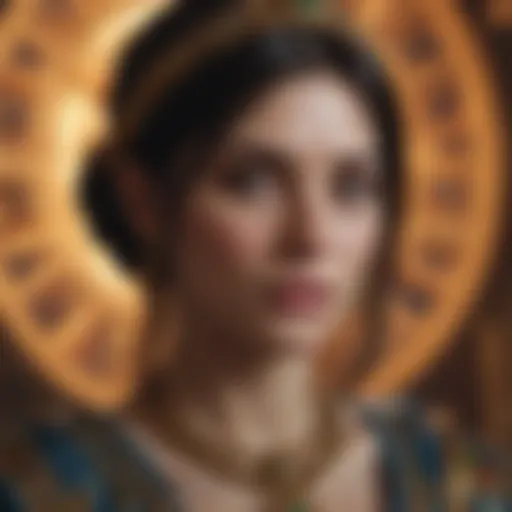 A mystical representation of past lives