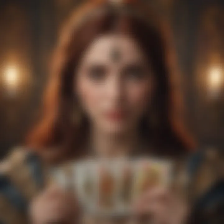 Symbolic imagery representing decision-making and guidance