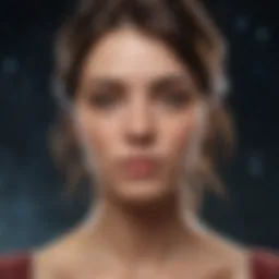 Symbolic representation of Virgo constellation