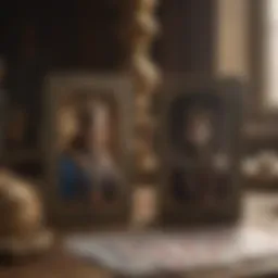 A visual comparison of tarot cards and playing cards side by side, highlighting their symbolic connections.