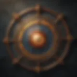 A celestial chart highlighting astrological symbols and their meanings