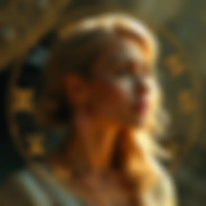 Chart illustrating zodiac compatibility