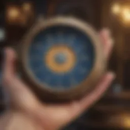 Astrology app interface showcasing zodiac signs