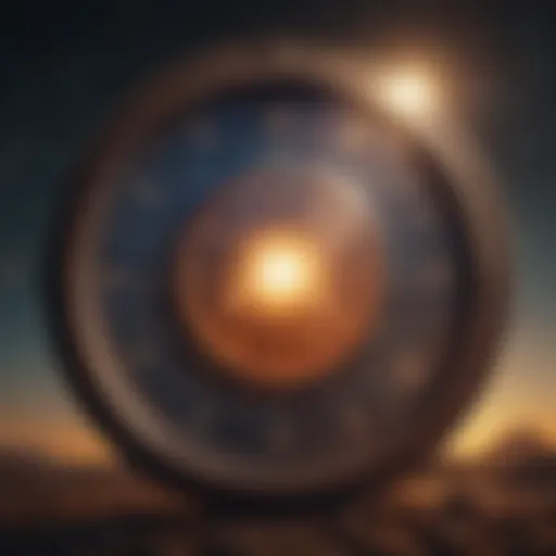 Celestial Chart Depicting Rising Signs
