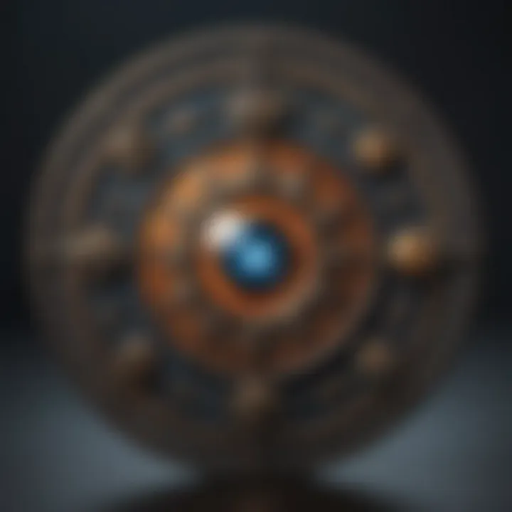 Visual representation of astrological symbols and their meanings