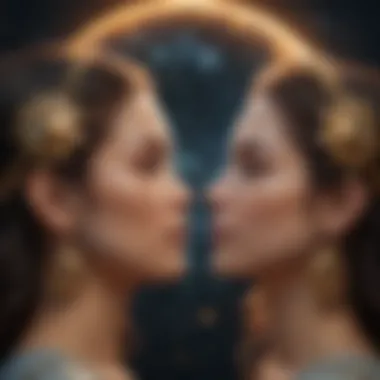 Celestial Alignment and Soulmate Connections Celestial alignment representing soulmate connections