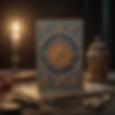 Tarot and Astrology Connection Astrological symbols intertwined with tarot cards