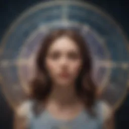 Celestial map highlighting astrological signs