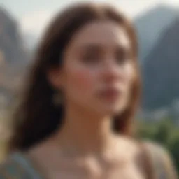 A serene landscape illustrating the dream world