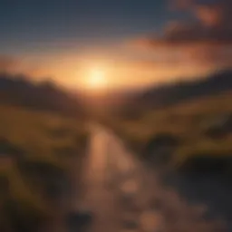 Celestial path of the 2022 solar eclipse