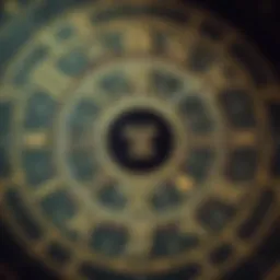 Astrological chart illustrating soulmate connections