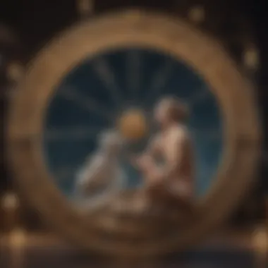 Harmony and Challenges in Zodiac Pairings Visual representation of harmonious and challenging pairings in zodiac signs
