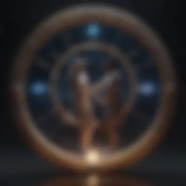 Celestial Love Indicators Cosmic symbols representing love and relationships