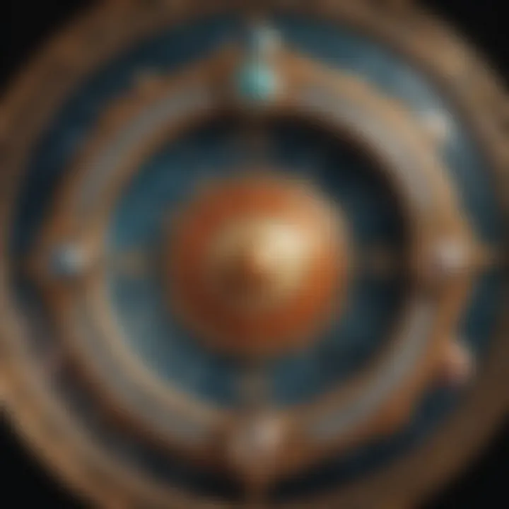 Diagram showcasing the interplay of zodiac and life events
