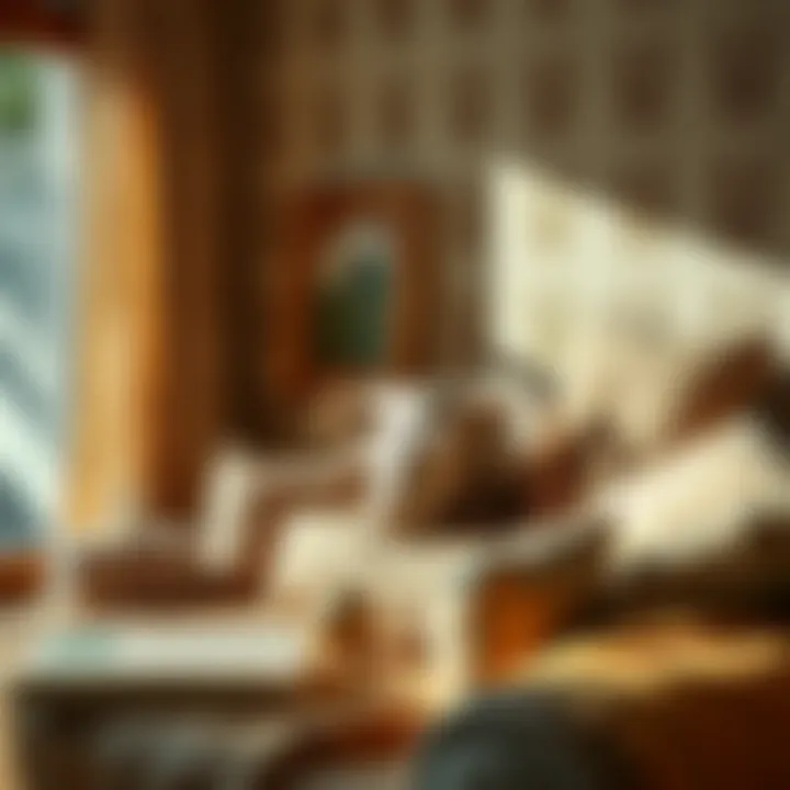 Cozy home decor item embodying comfort and style