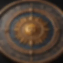 Astrological charts showcasing sun, moon, and rising signs