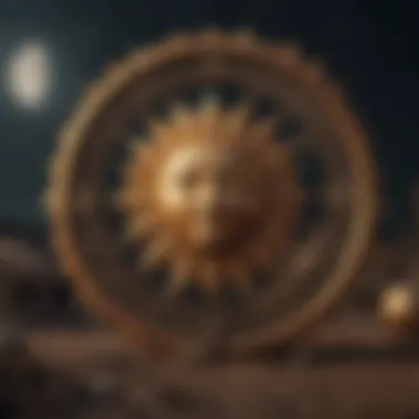 The Influence of Celestial Bodies Celestial bodies representing sun, moon, and rising signs